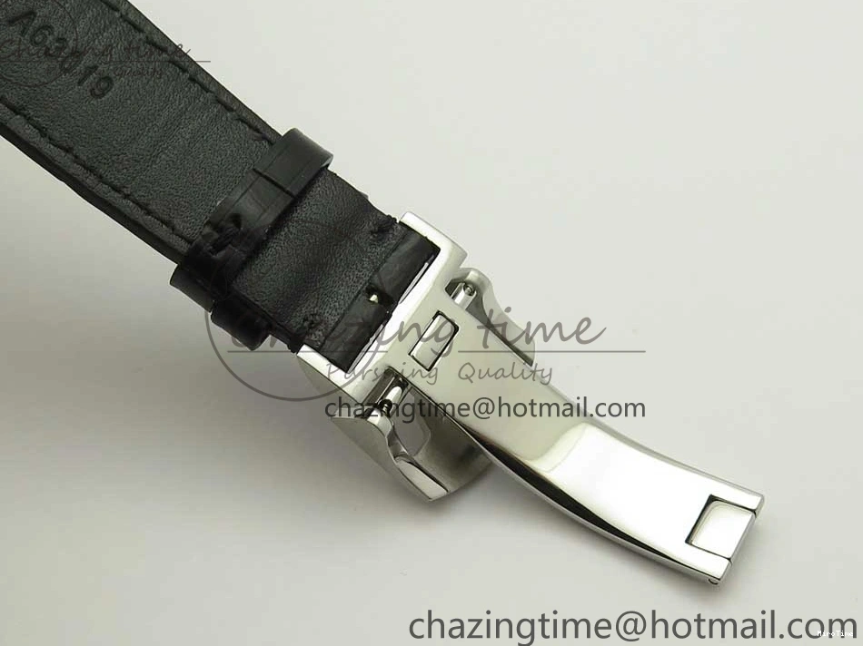 MIROTIME 0106 Portuguese Tourbillon IW5046 SS ZF Best Edition Gray Dial on Black Leather Strap SunProtective 7147